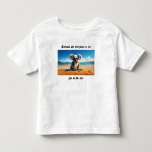 Koala Sandstrand Australien der beste Ort zu sein! Kleinkind T-shirt