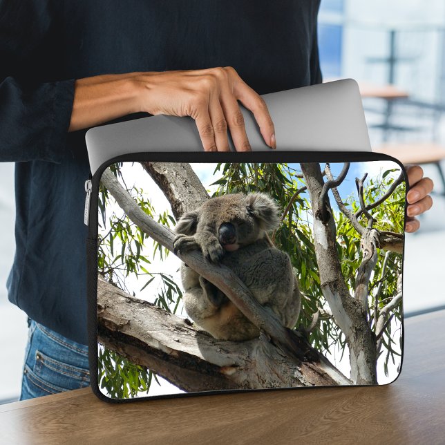 Koala - Schlafen Laptopschutzhülle (Von Creator hochgeladen)