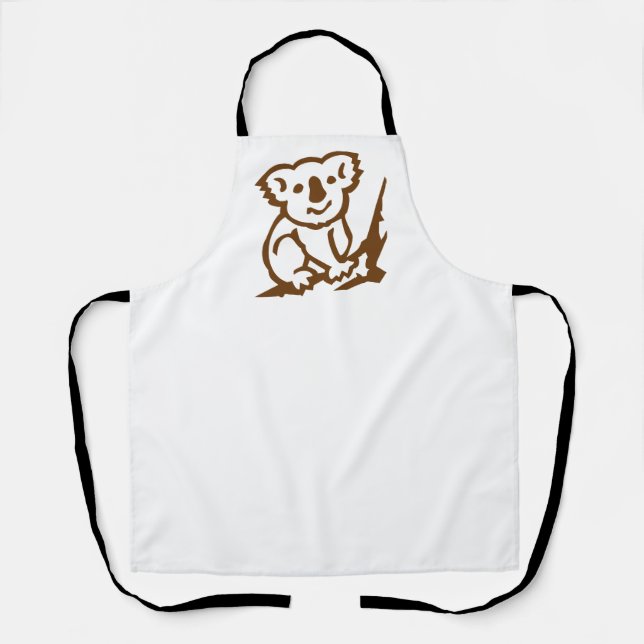 Koala Schürze (Vorderseite)