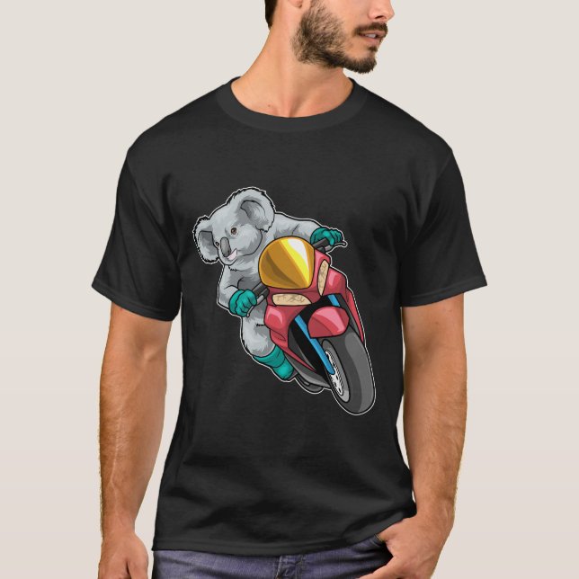 Koala Scooter T-Shirt (Vorderseite)