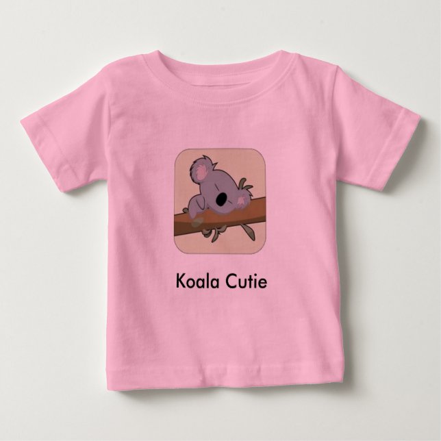 Koala Shirt für Babys (Vorderseite)