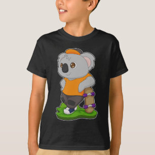 Koala Skater Skateboard Sports T-Shirt
