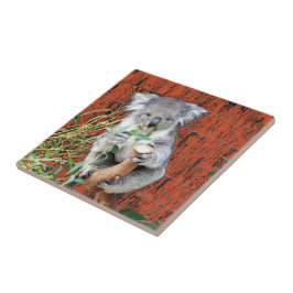 Koala Snack Time Keramik Tile Fliese