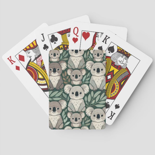 Koala Spielkarten (Rückseite)