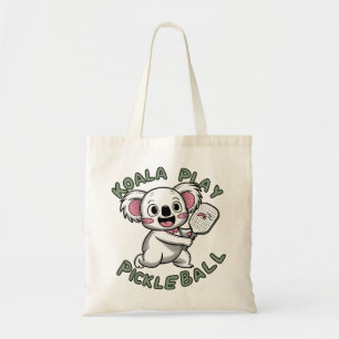 Koala spielt Pickleball Tragetasche