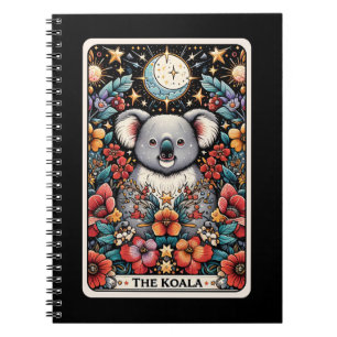 Koala Spirit Tarot Card Notebook Notizblock