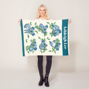 Koala Süssen Fleecedecke