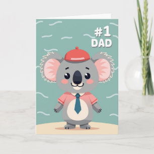 Koala Süßer Vatertagskarte Karte
