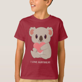 Koala-T - Shirt für benutzerdefinierte Liebe