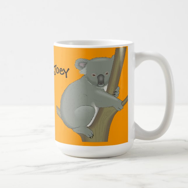 Koala-Tasse für personalisiertes Kind Tasse (Rechts)