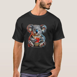 Koala-Teeliebhaber Süßer Bär Für Teetrinker Ein Sp T-Shirt