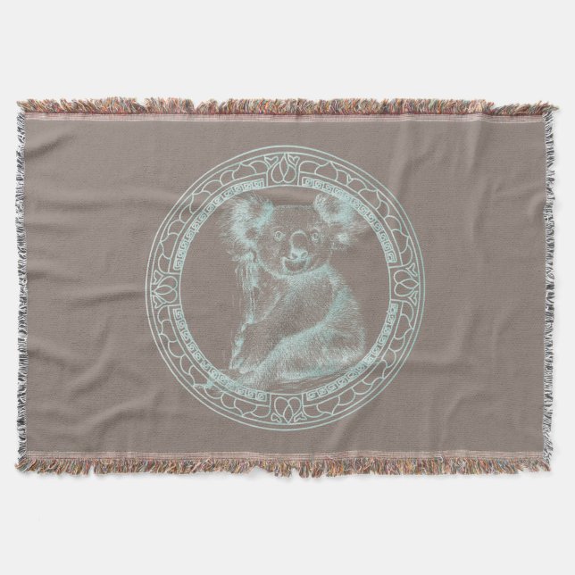 KOALA - Throw Blanket Decke (Vorderseite)