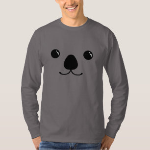 Koala-Tier-Gesichts-Entwurf T-Shirt