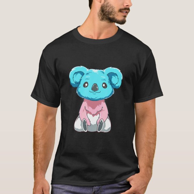 Koala Transgender Pride Lgbtq T-Shirt (Vorderseite)