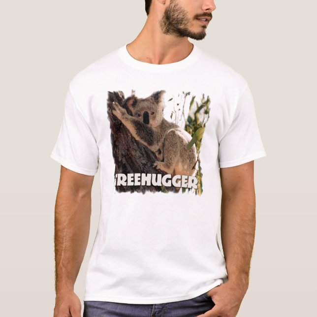 Koala treehugger T-Shirt (Vorderseite)