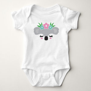 Koala und Glowers Babyschläfer Baby Strampler