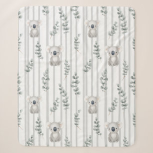 Koala und graue Streifen Sherpadecke