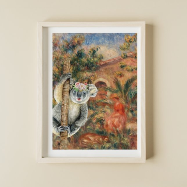 Koala und Renoir's Farmhouse Poster (Von Creator hochgeladen)