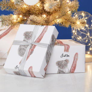 Koala verpacktes Papier Geschenkpapier