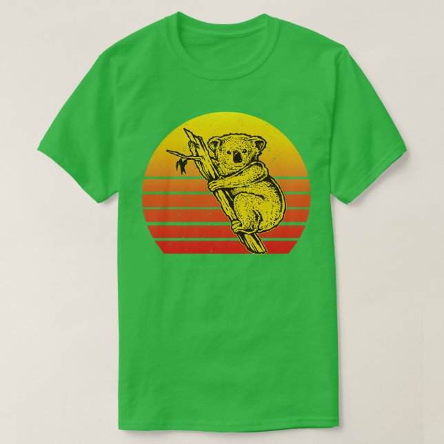 Koala Vintag Sunset T-Shirt (Design vorne)
