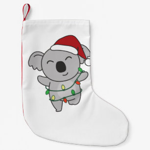 Koala Weihnachts-Wintertiere Koalas Kleiner Christ Weihnachtsstrumpf