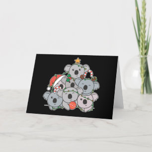 Koala-Weihnachtsbaum Lustiges Tier Weihnachten Fer