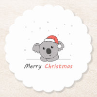 Koala Weihnachtsschnee Wintertiere Koalas