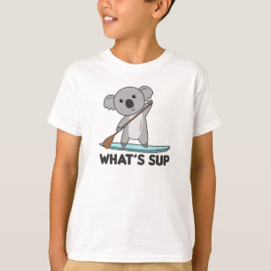 Koala Whats Sup Team Funny Koalas Paddle T-Shirt