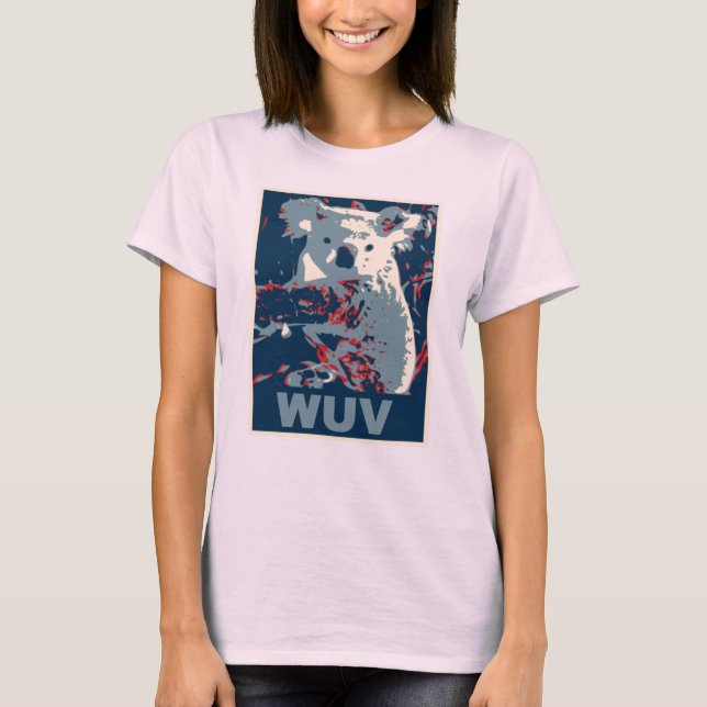 Koala wuv T-Shirt (Vorderseite)
