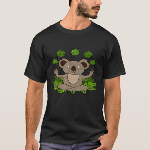 Koala Yoga Meditation Namaste T-Shirt