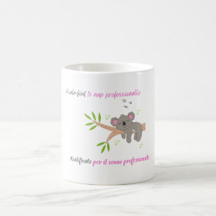 Koala-zertifiziertes Nickerchen Expert-Bilingual N Kaffeetasse