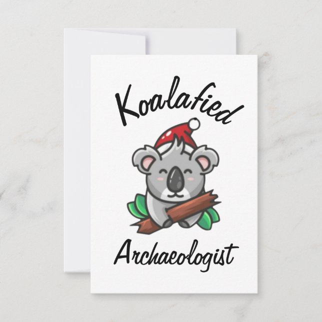 Koalafied Archeologist Card Karte (Vorderseite)