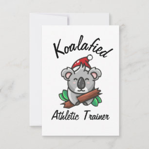 Koalafied Athletic Trainer Card Karte