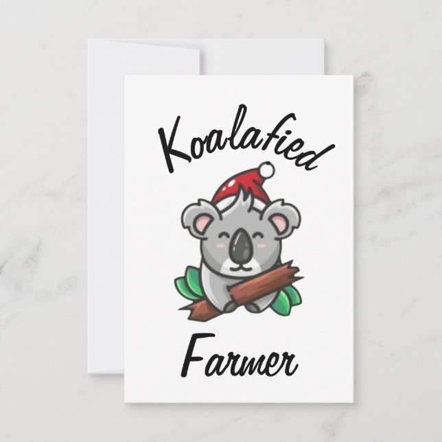 Koalafied Bauer Card Karte (Vorderseite)