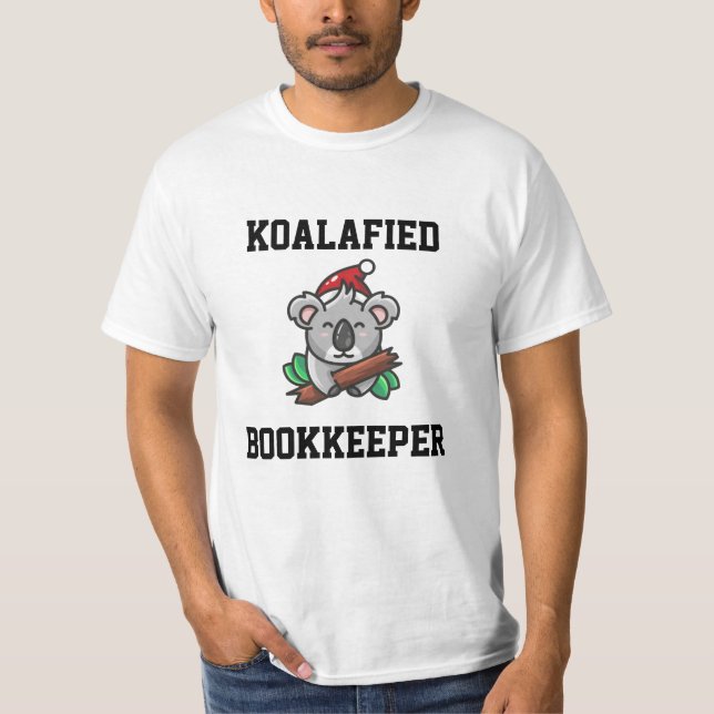 Koalafied Bookkeeper-T - Shirt (Vorderseite)