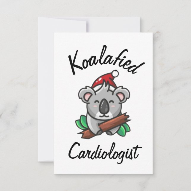 Koalafied Cardiologe Card Karte (Vorderseite)