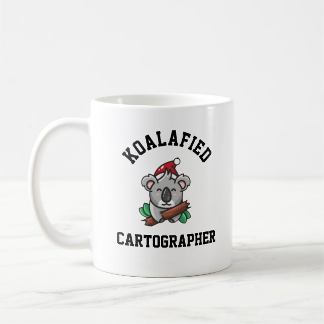 Koalafied Cartograf Kaffeetasse (Links)