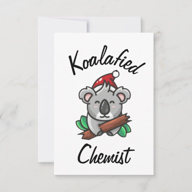 Koalafied Chemist Card Karte (Vorderseite)