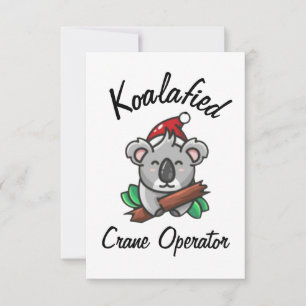 Koalafied Crane Operatorkarte Karte