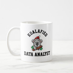 Koalafied Data Analyst Kaffeetasse