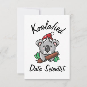 Koalafied Data Scientifics-Karte Karte