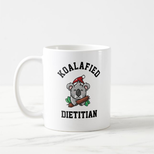 Koalafied Dietitian Kaffeetasse (Links)