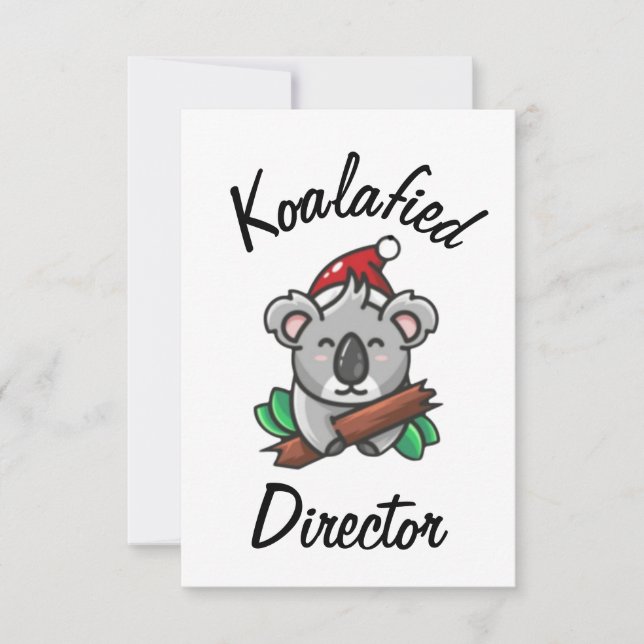 Koalafied Director Card Karte (Vorderseite)