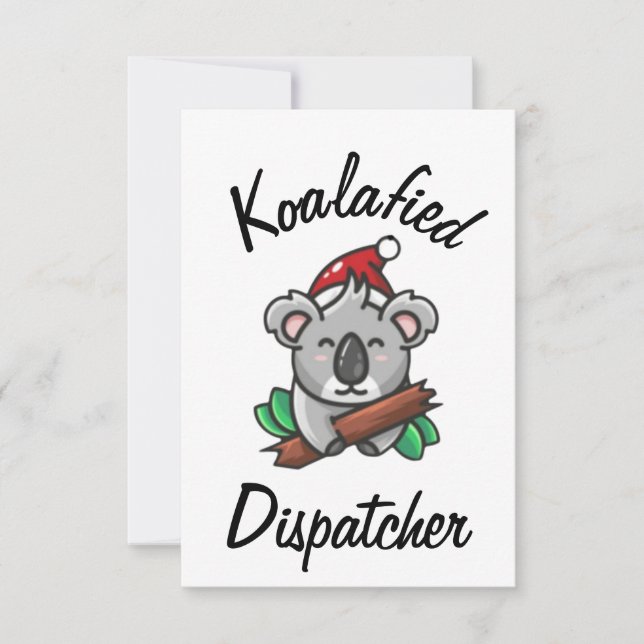 Koalafied Dispatcher-Karte Karte (Vorderseite)