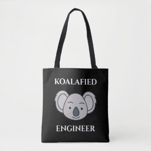 Koalafied Engineer Niedlich Koala Funny Job Puff