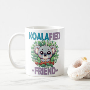 Koalafied Friend lustige Puppe Niedlich Baby Koala Kaffeetasse