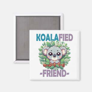 Koalafied Friend lustige Puppe Niedlich Baby Koala Magnet