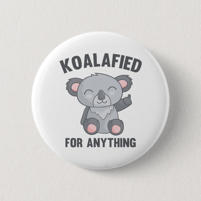 Koalafied für alles button (Vorderseite)
