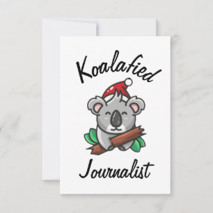 Koalafied Journalist Card Karte