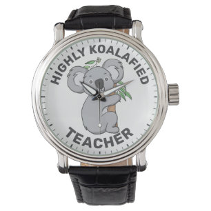 Koalafied Koala Qualified Teacher Armbanduhr
